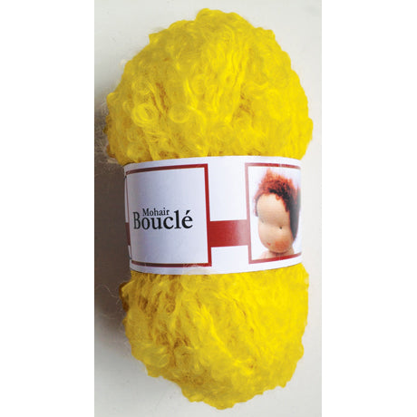 Laine Mohair Bouclé - Cheveux de Poupées
