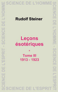 Leçons ésotériques T.3- R Steiner GA266-3