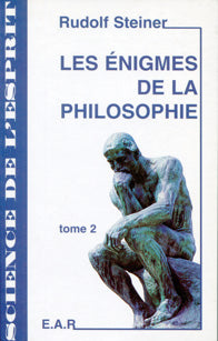 Énigmes de la Philosophie 2 volumes brochés-R Steiner GA18