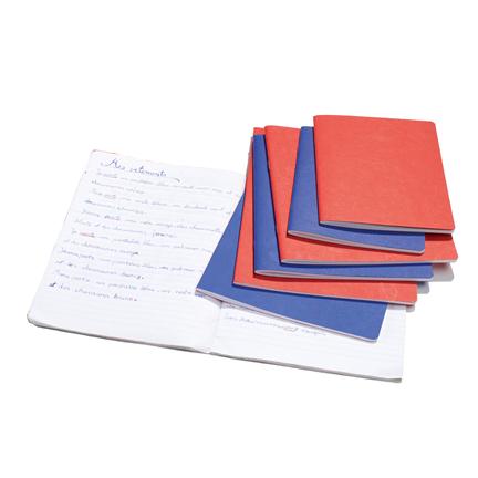 Cahier Econo Middle School 21x30cm Vertical 1x1 Rouge 15110103