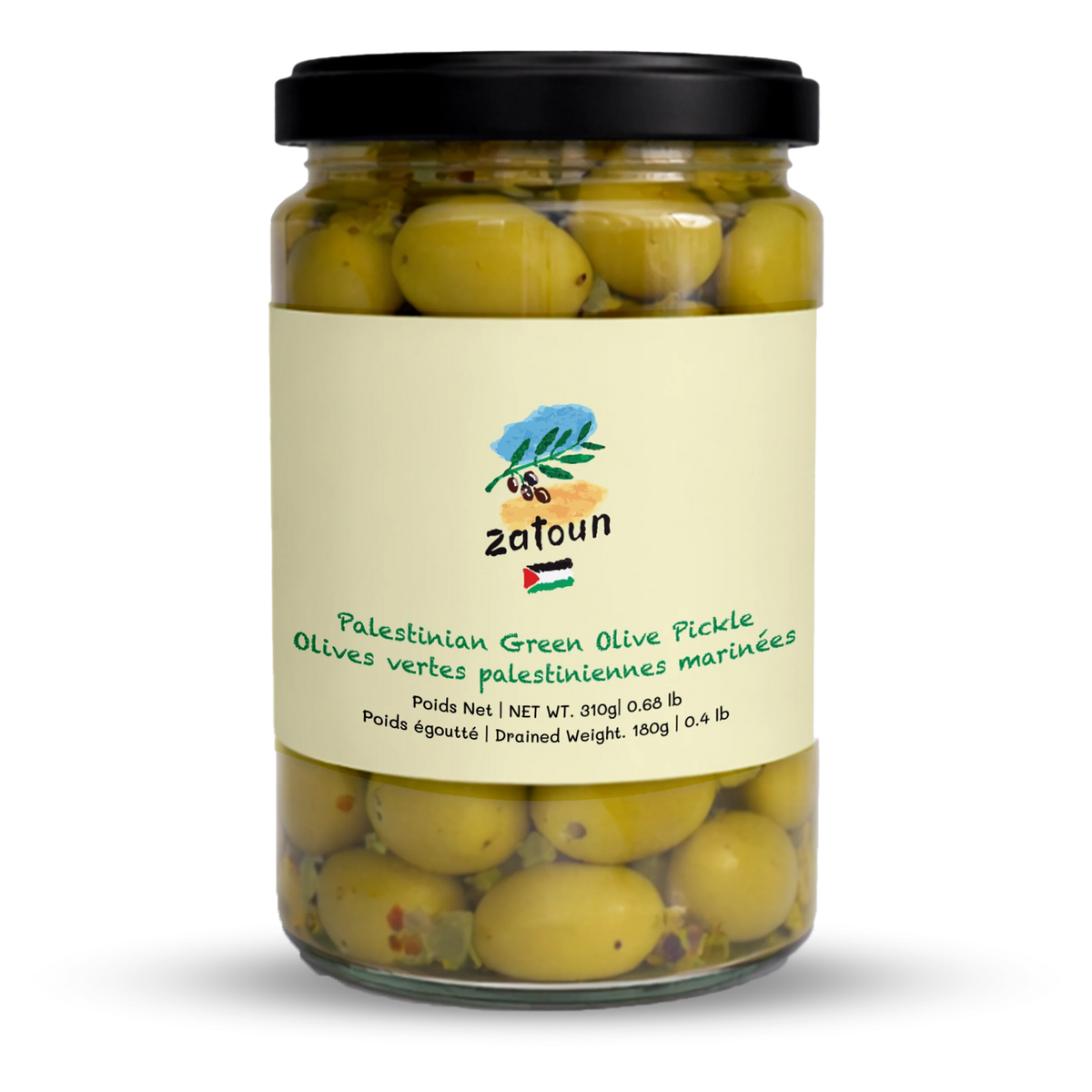 Palestine- Olives Vertes 180gr