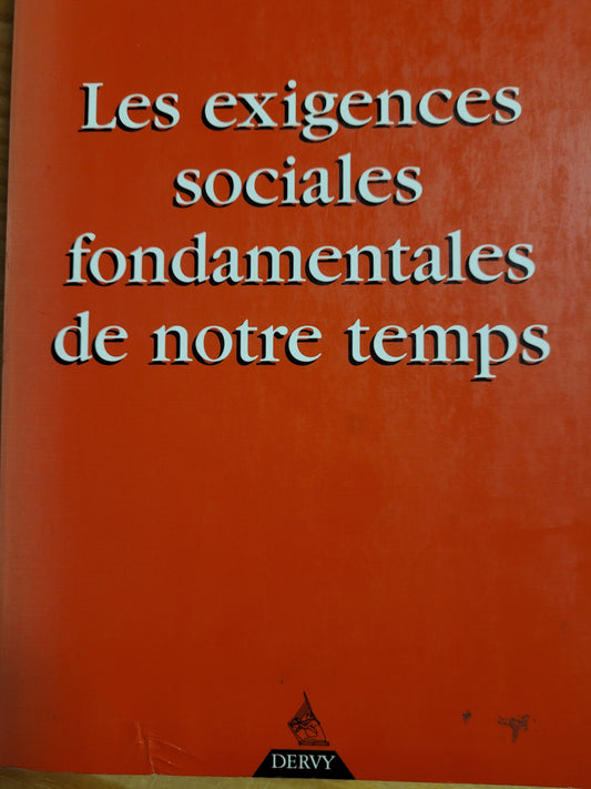 Exigences  Sociales Fondamentales de NotreTemps,  Dervy, Steiner, Rudolf, 296 p,