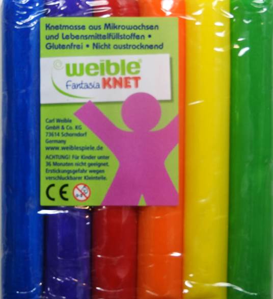 Cire à Modeler Fantasia 6 Rouleaux  150gr- Weible J8105