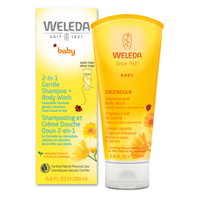 Shampoing et Creme Douche 2 en 1 Weleda