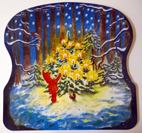 Calendrier Avent - A007 Noel (50x50cm)