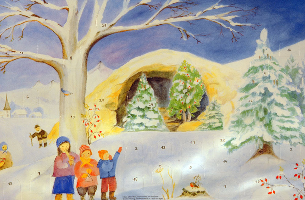 Calendrier Avent - A023 Neige