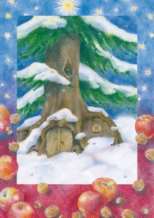 Calendrier Avent Petit - AK082 Noel et le Gros Sapin