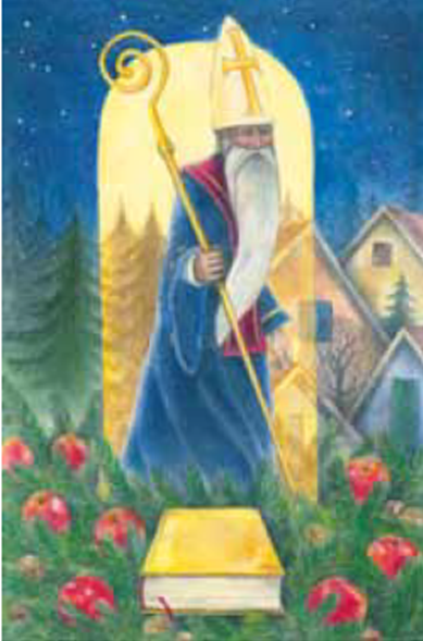 Calendrier Avent Petit - AK085 Saint Nicolas