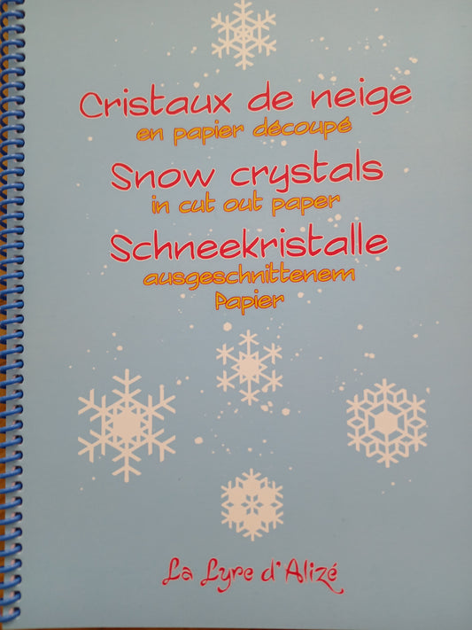 Cristaux de Neige en papier découpé- Dom Amat
