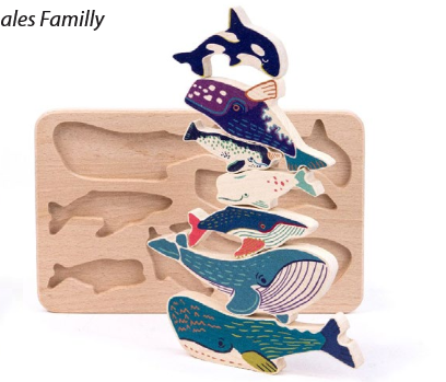 Famille de Baleines  7 -B97350
