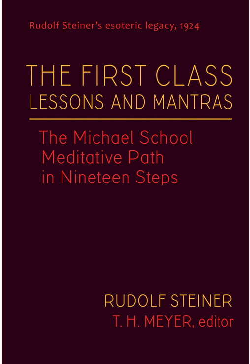 First Class lessons and Mantras - Rudolf Steiner