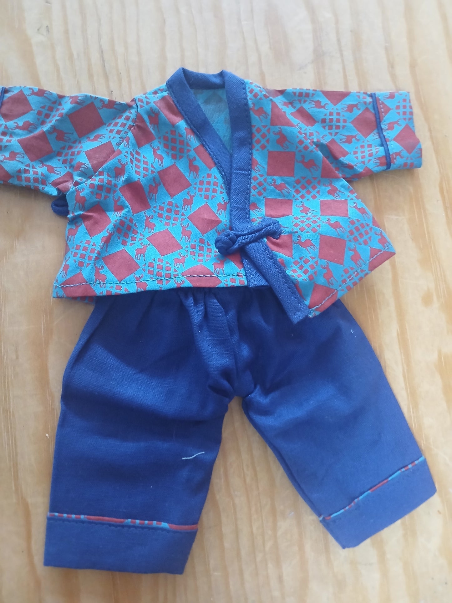 Habit Poupée 28cm Chemise-Pantalon