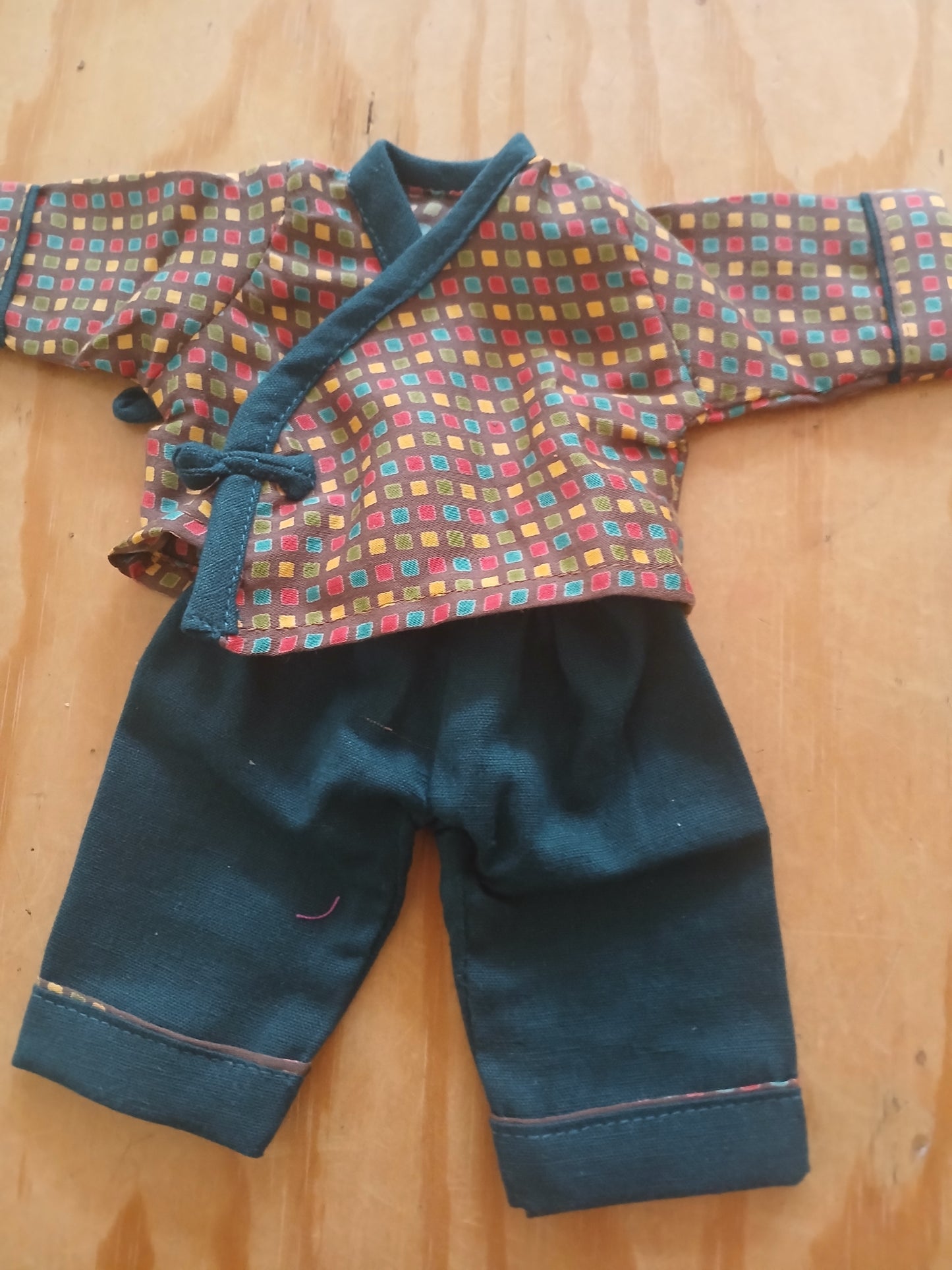 Habit Poupée 28cm Chemise-Pantalon