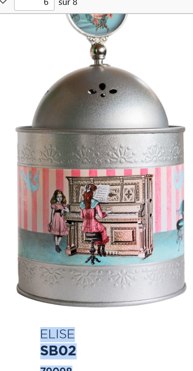 Boîte à Musique Secret Box - Elise