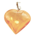 Pendantif Coeur Tangerine Aura