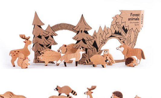 Animaux de la Forêt 10 Figures -B25240