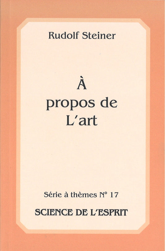 A Propos de l`Art- R Steiner