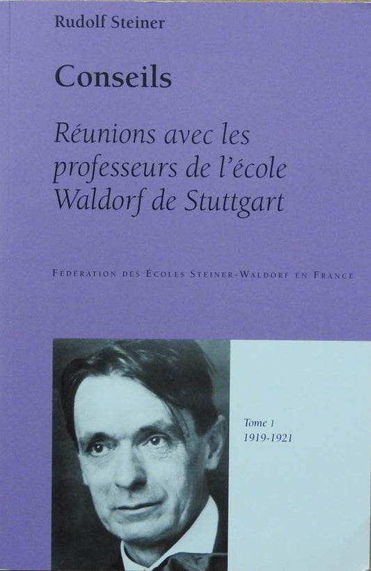 Conseil Réunions avec les  Professeurs- R Steiner