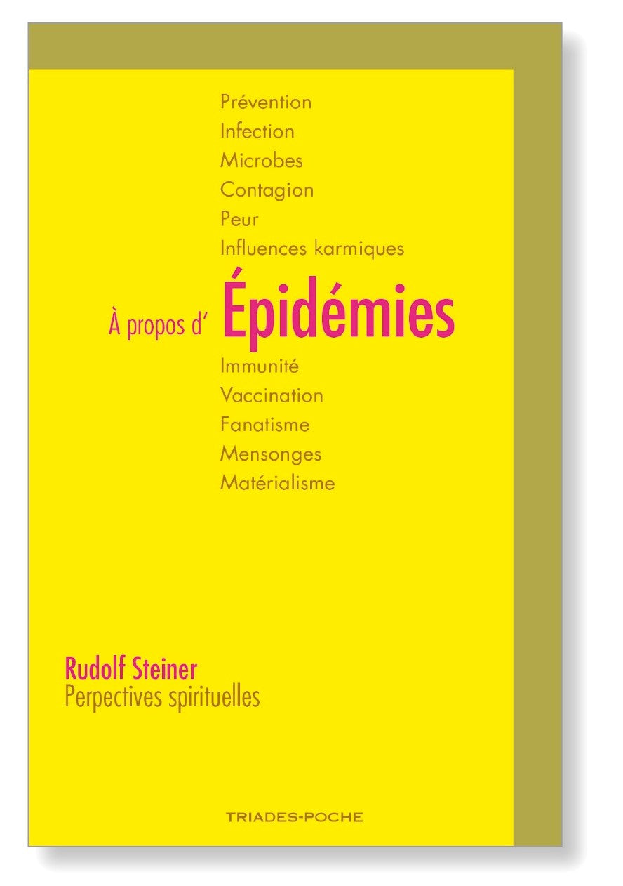 A Propos des Épidémies- R Steiner