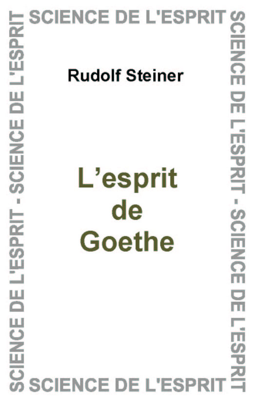 Esprit de Goethe - R Steiner, GA022