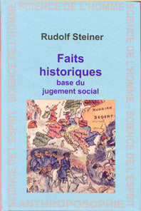 Faits Historiques,base du jugement social- R Steiner GA185A