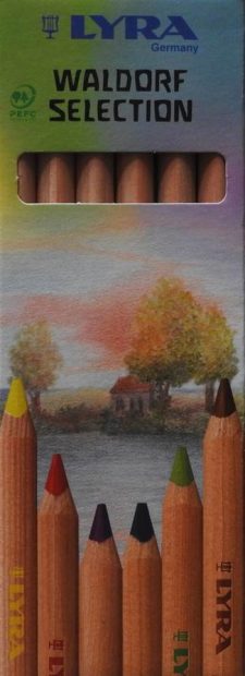 Crayons Super Ferby 6 Waldorf Selection -Lyra