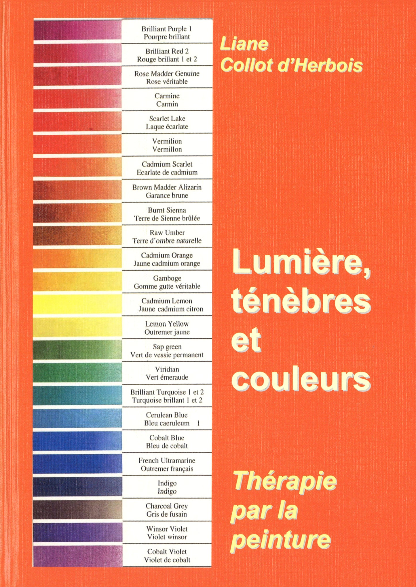 Lumiere, Ténèbres et Couleur, thérapie par la peinture - L Collot d`Herbois