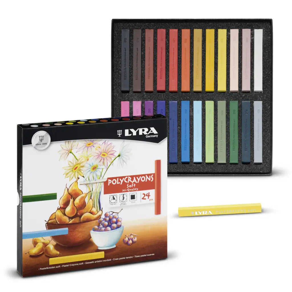 Crayon Lyra Pastel Tendre 12pces