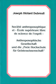 Société Anthroposophique - DR J H Dubreuil