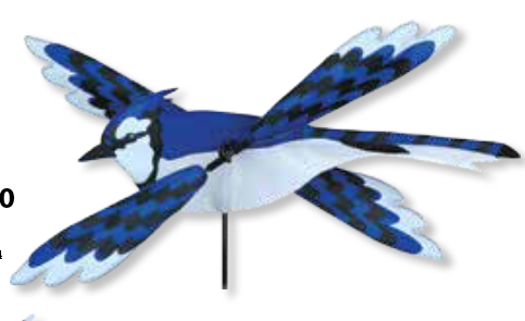 Vire Vent Blue Jay Petit 18 po