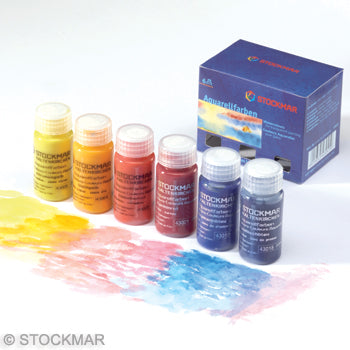 Aquarelle Stockmar Kit de 6 coul. X 20 ml