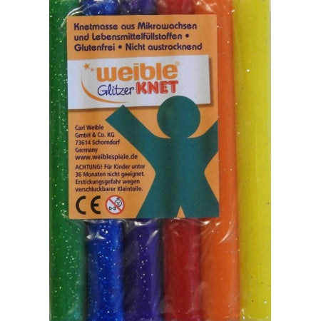 Cire à Modeler Glitzer6 Rouleaux  90gr- Weible